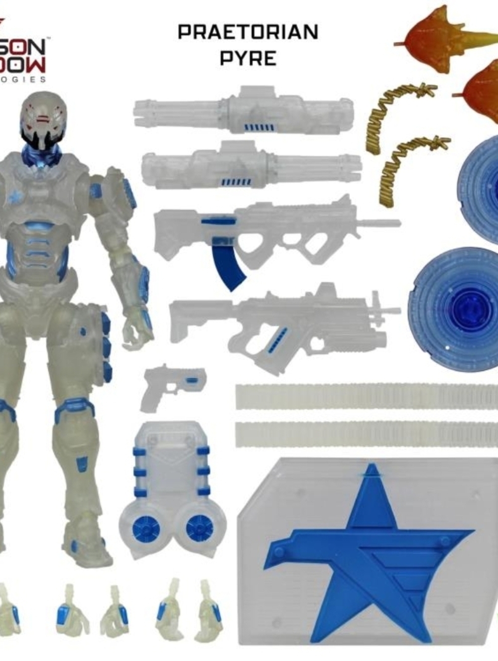 Action Force Valaverse Crimson Shadow Praetorian Pyre